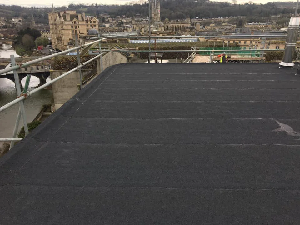 Flat Commercial Industrial Roof